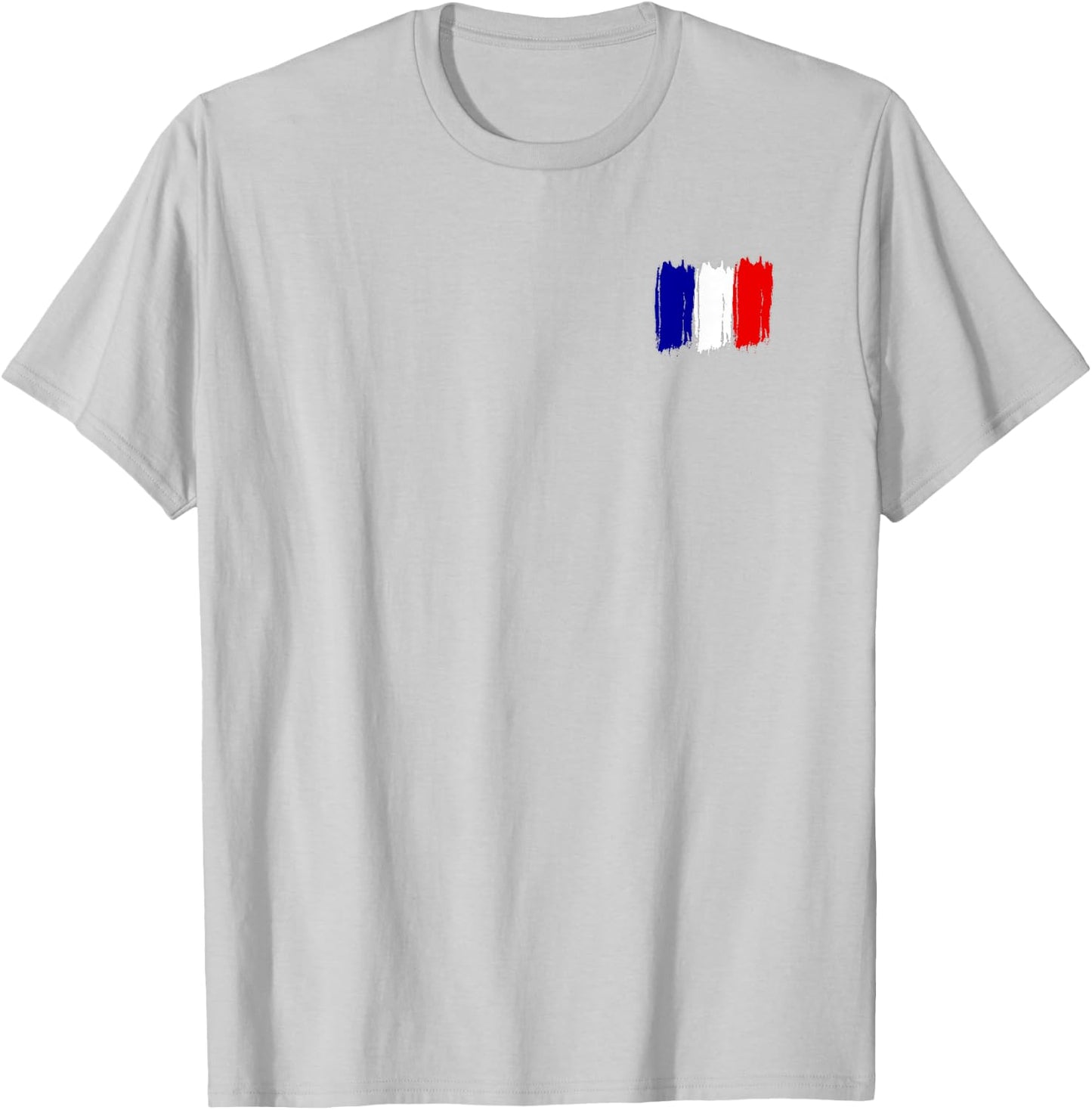 Drapeau France simple bleu blanc rouge 14 juillet , white, S T-Shirt - T-Shirt | Ash