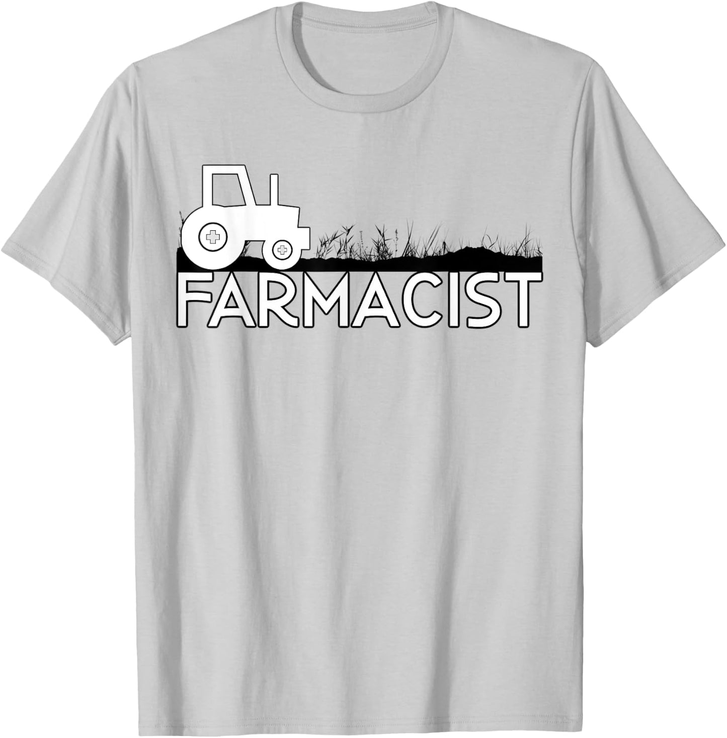 Farmacist cultivating god's apothecary - Unique Farmer Gift T-Shirt - T-Shirt | Ash