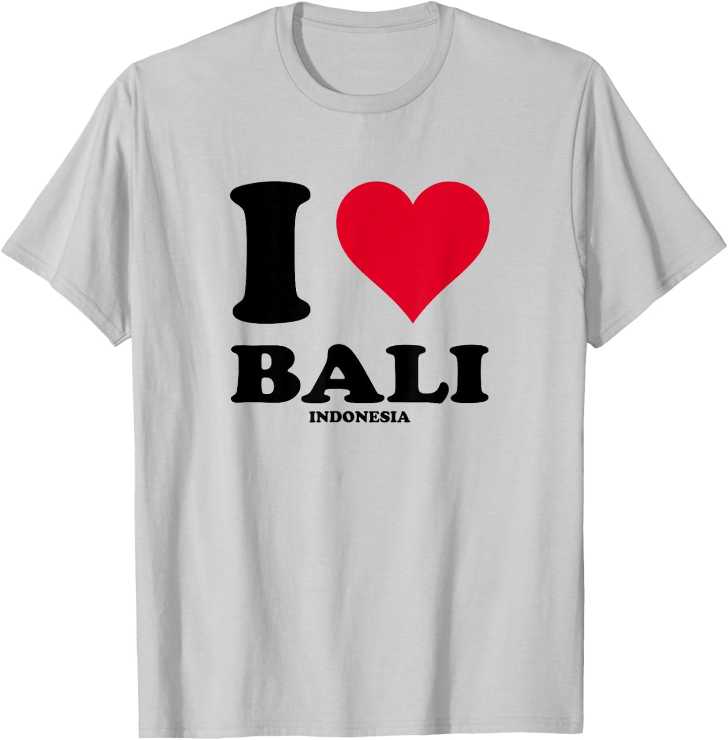 I Love Bali , white, S T-Shirt - T-Shirt | Ash
