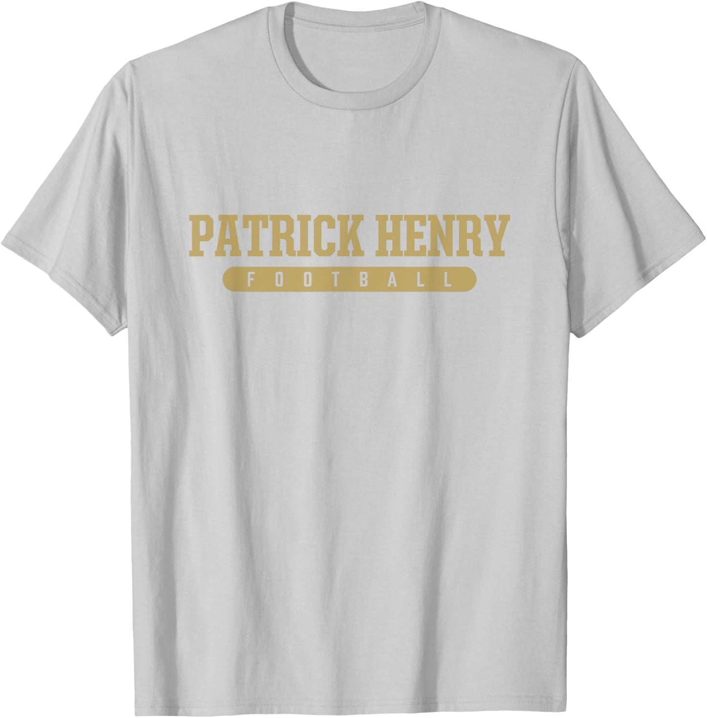 Patrick Henry High School Football T-Shirt - T-Shirt | Ash