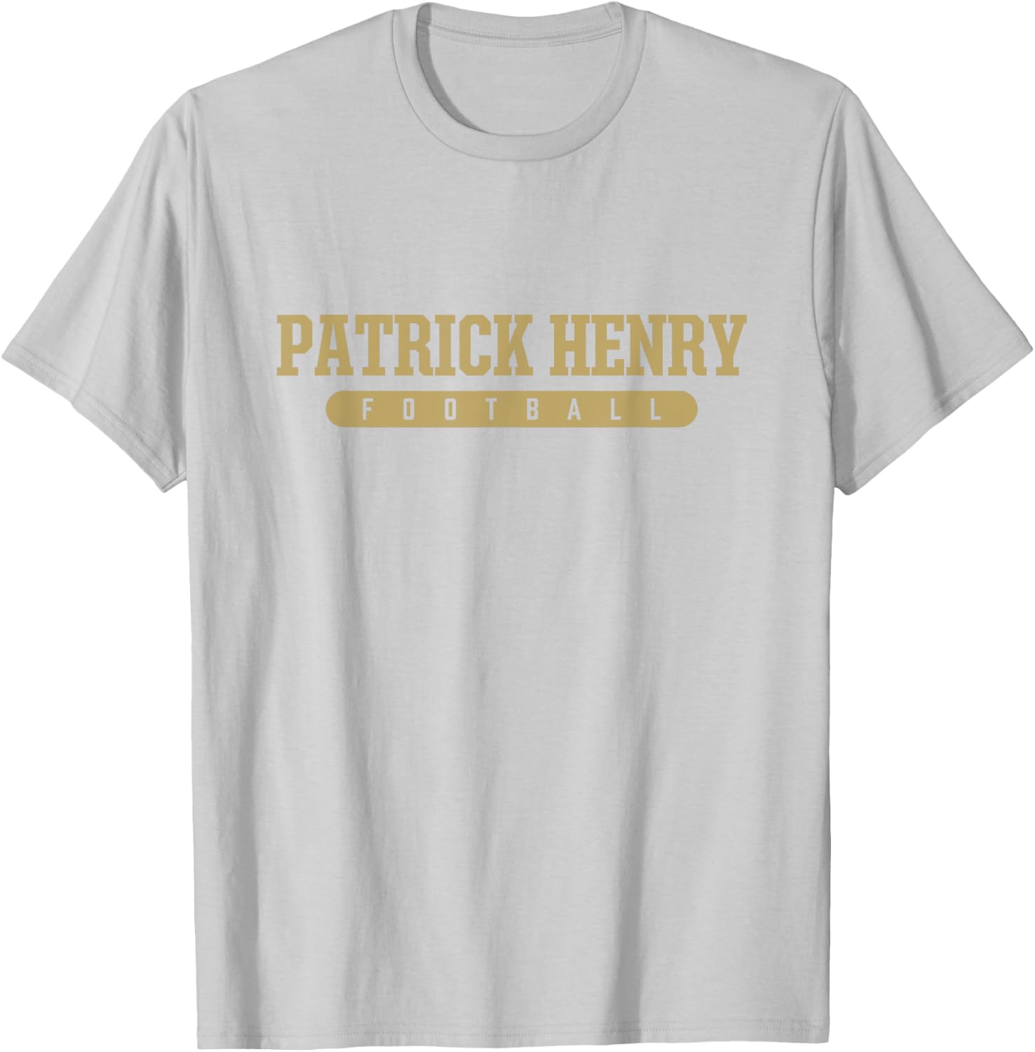 Patrick Henry High School Football T-Shirt - T-Shirt | Ash