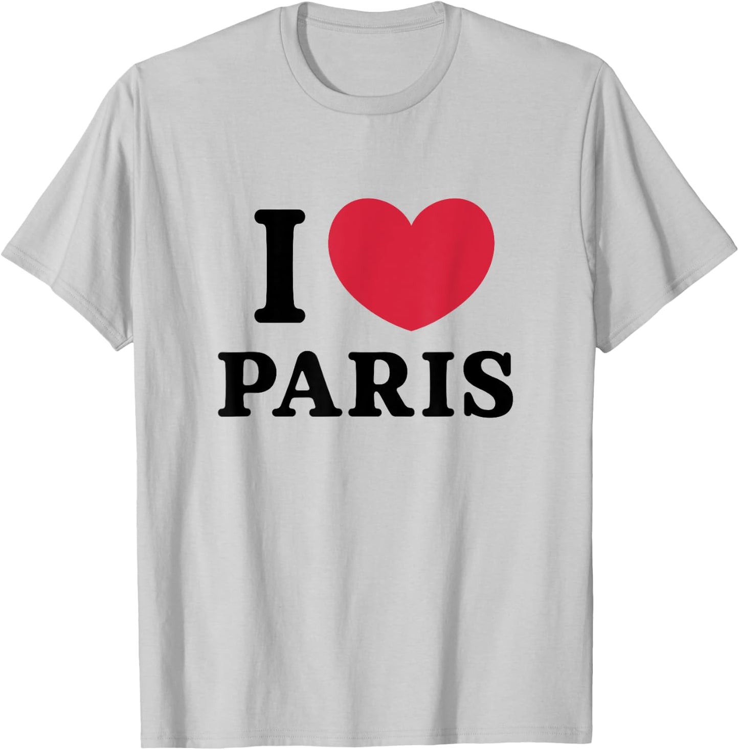 I Love Paris , White T-Shirt - T-Shirt | Ash