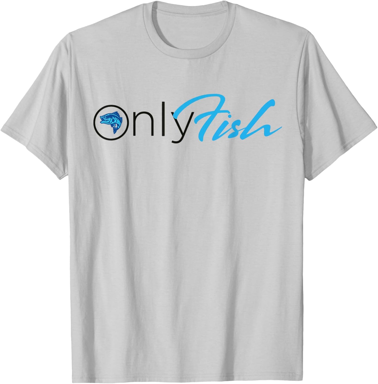 Onlyfish fishing T-Shirt - T-Shirt | Ash
