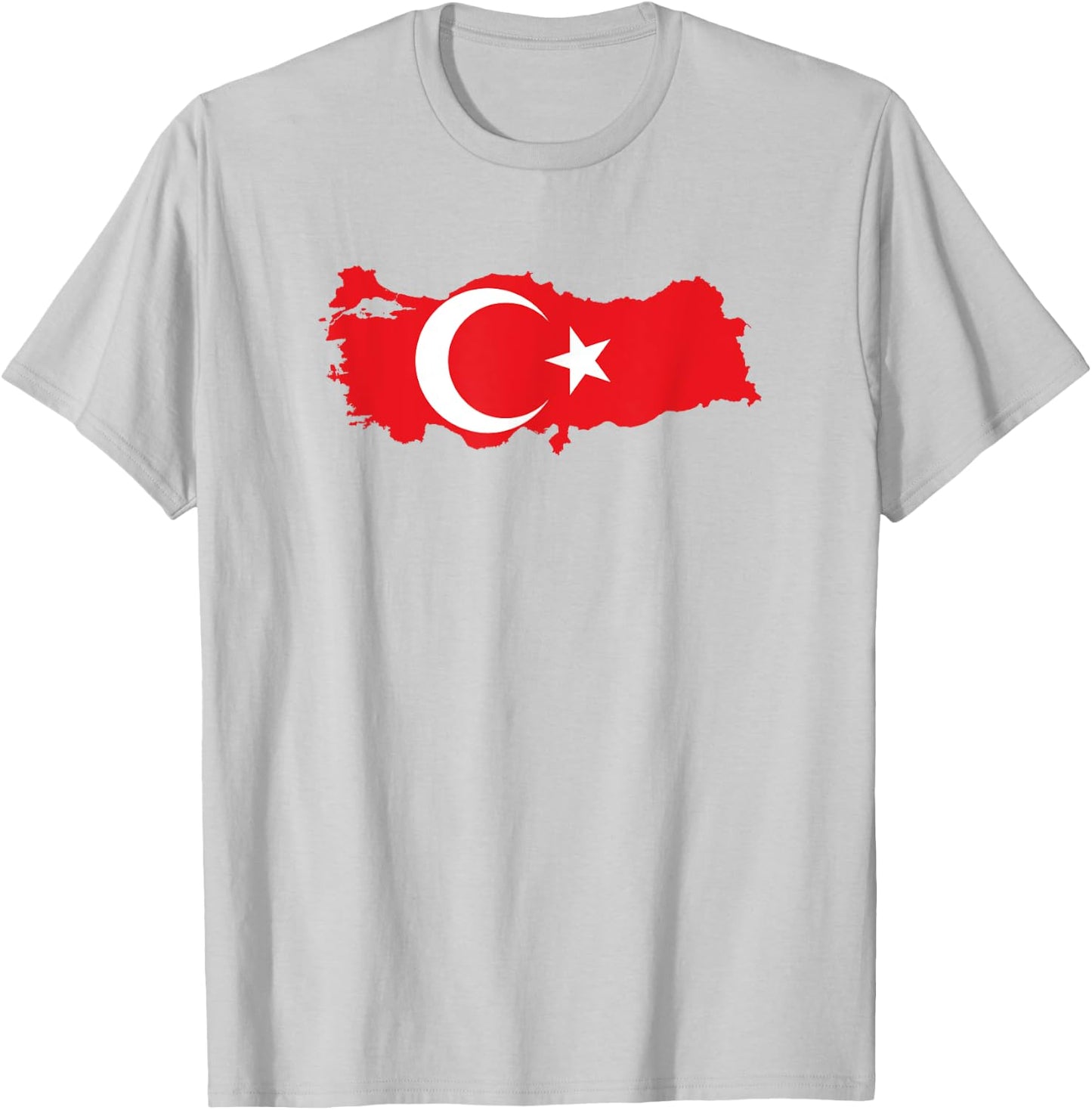 Türkei Türkei Flagge T-Shirt - T-Shirt | Ash
