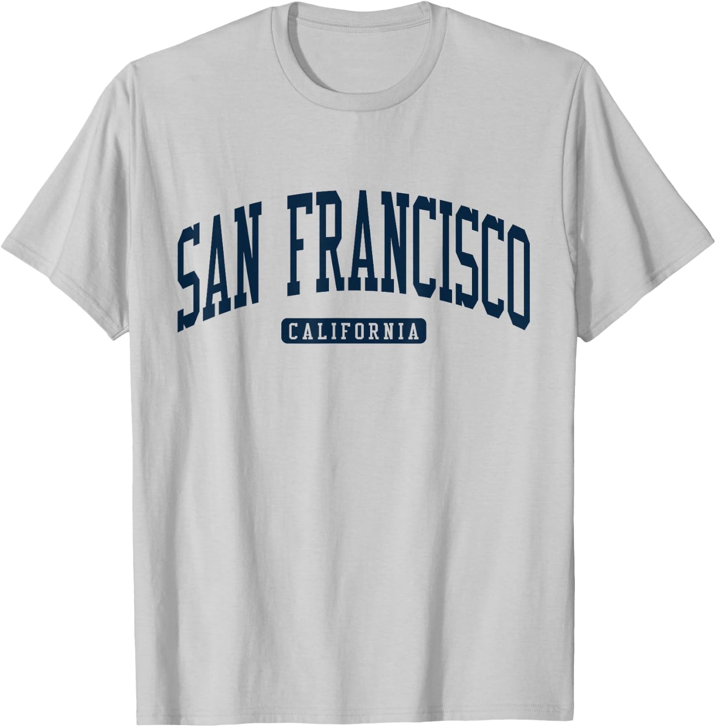 San Francisco, Kalifornien, CA, College University, Marineblau T-Shirt - T-Shirt | Ash