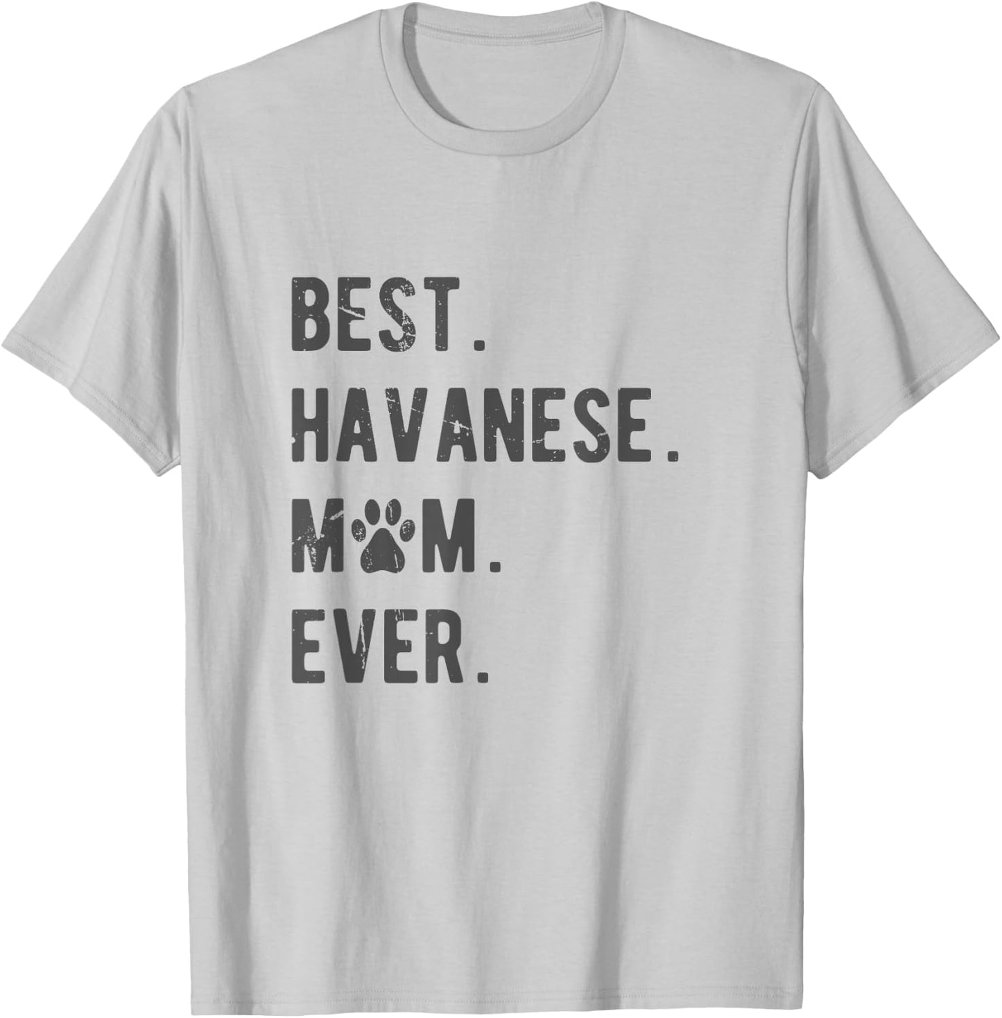 Best Havanese Mom Ever - Funny Havanese Dog Lover Gift Women T-Shirt - T-Shirt | Ash
