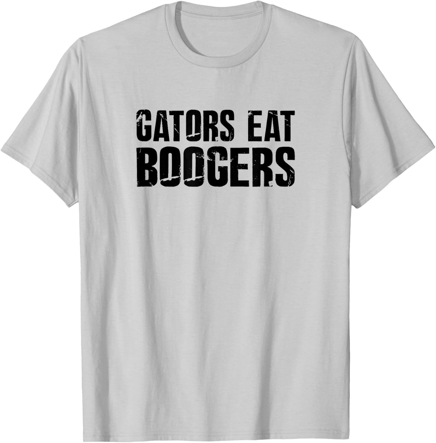 Gators Eat Boogers Red T-Shirt - T-Shirt | Ash