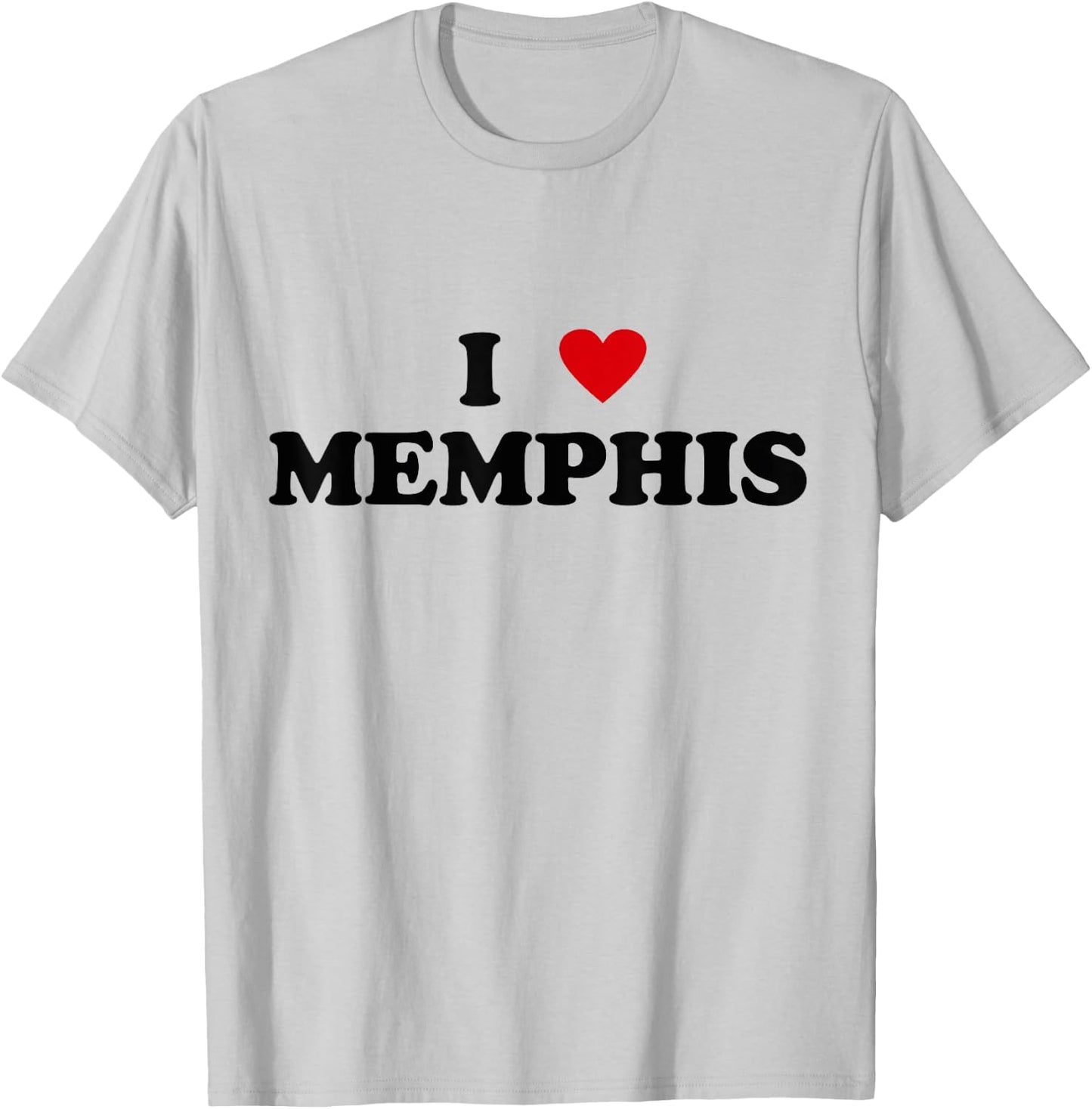I Heart USA City - I Love Memphis T-Shirt - T-Shirt | Ash