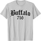 Buffalo 716 T-Shirt - T-Shirt | Ash