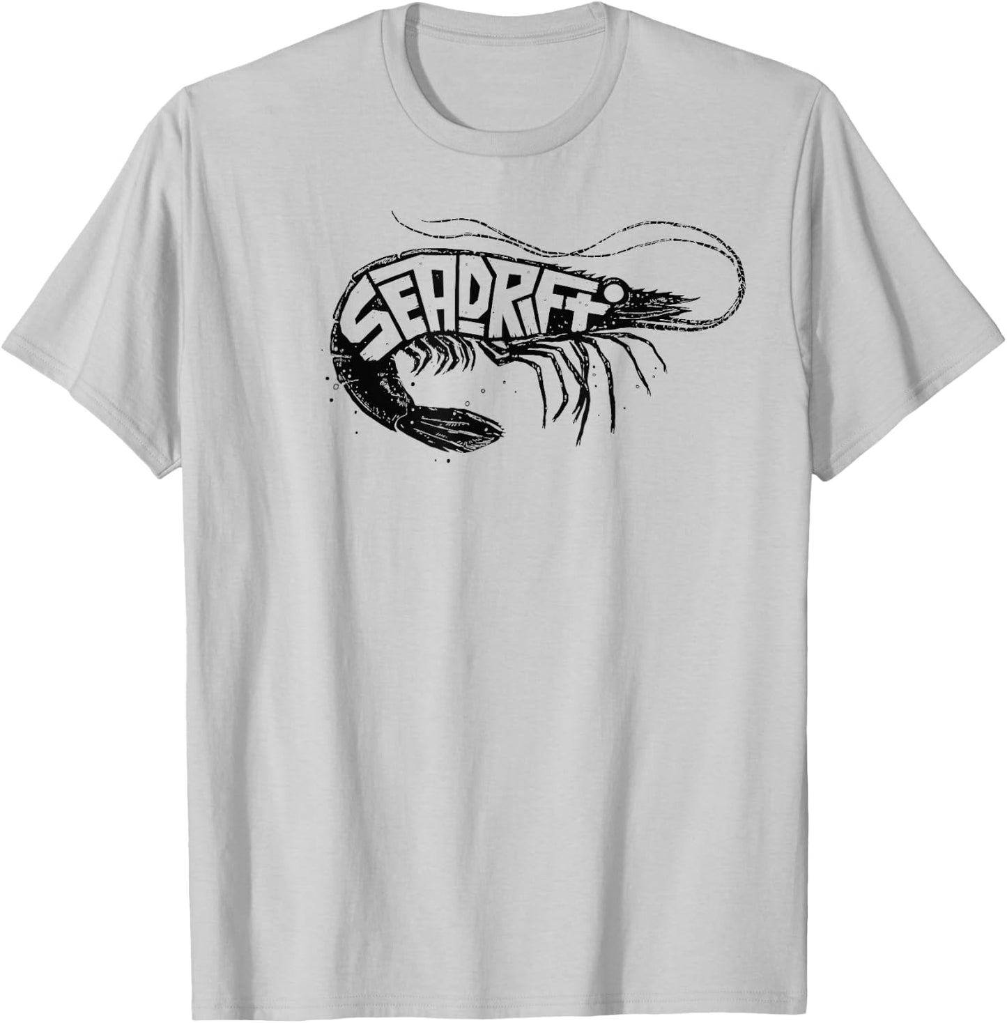 Seadrift, Texas Shrimp T-Shirt - T-Shirt | Ash