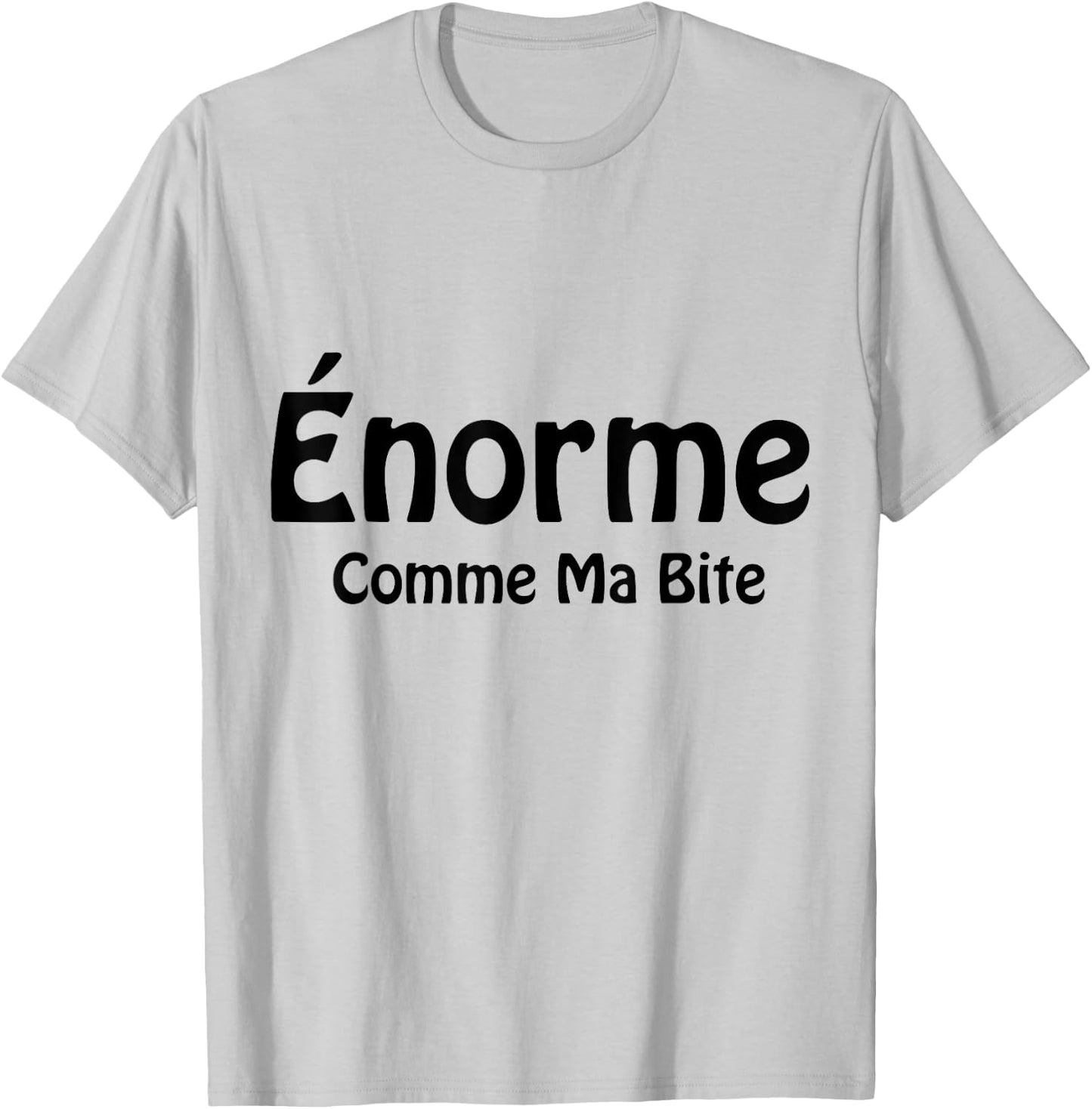 Huge Like My Humor Bold Friend Funny Message , white, S T-Shirt - T-Shirt | Ash