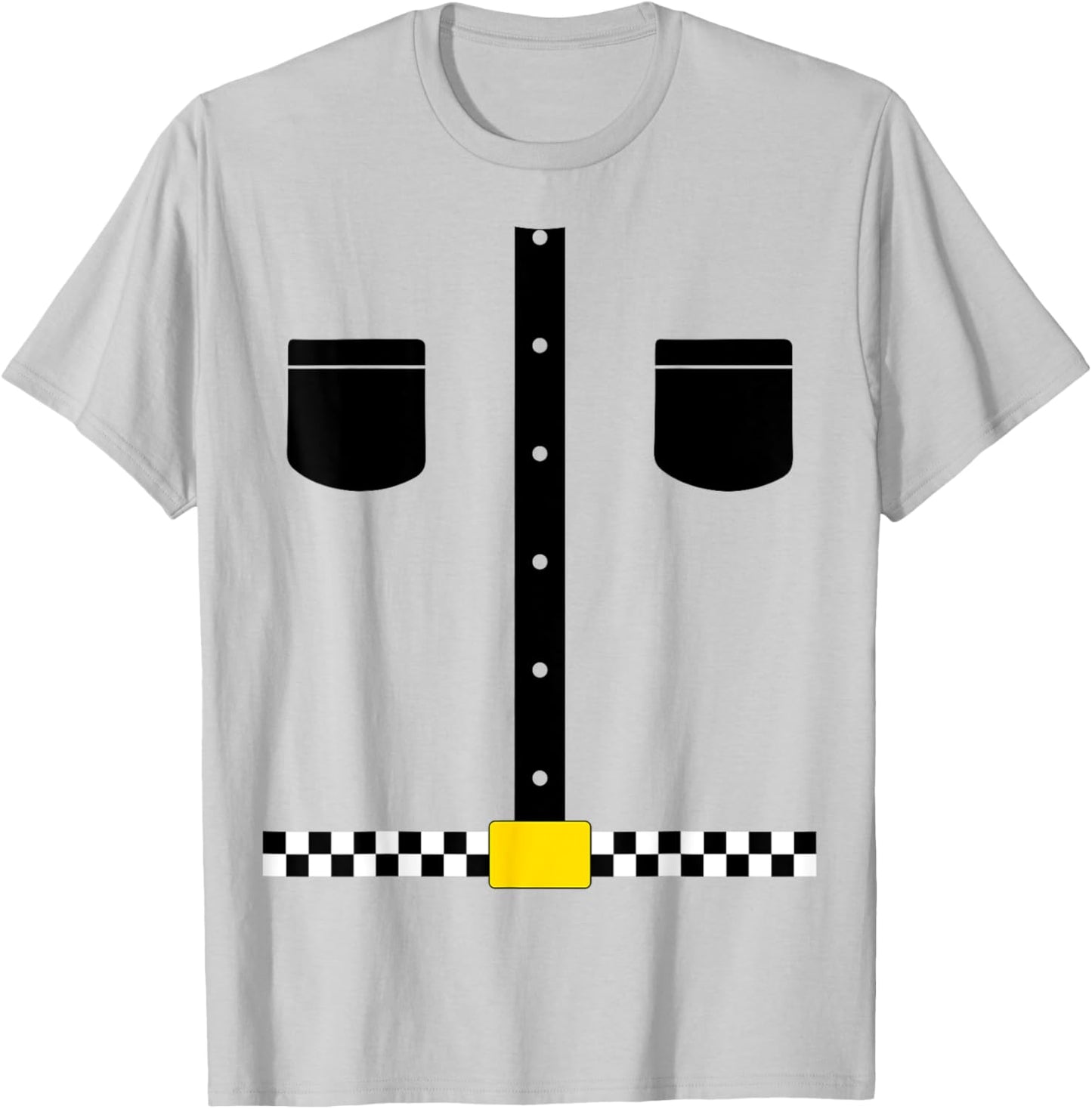 Taxi Driver Costume Funny Gag joke T-Shirt - T-Shirt | Ash