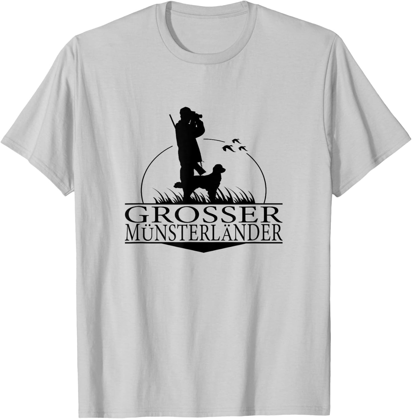 Large Münsterländer Hunting Dogs Hunter Hunting Dog Women T-Shirt - T-Shirt | Ash