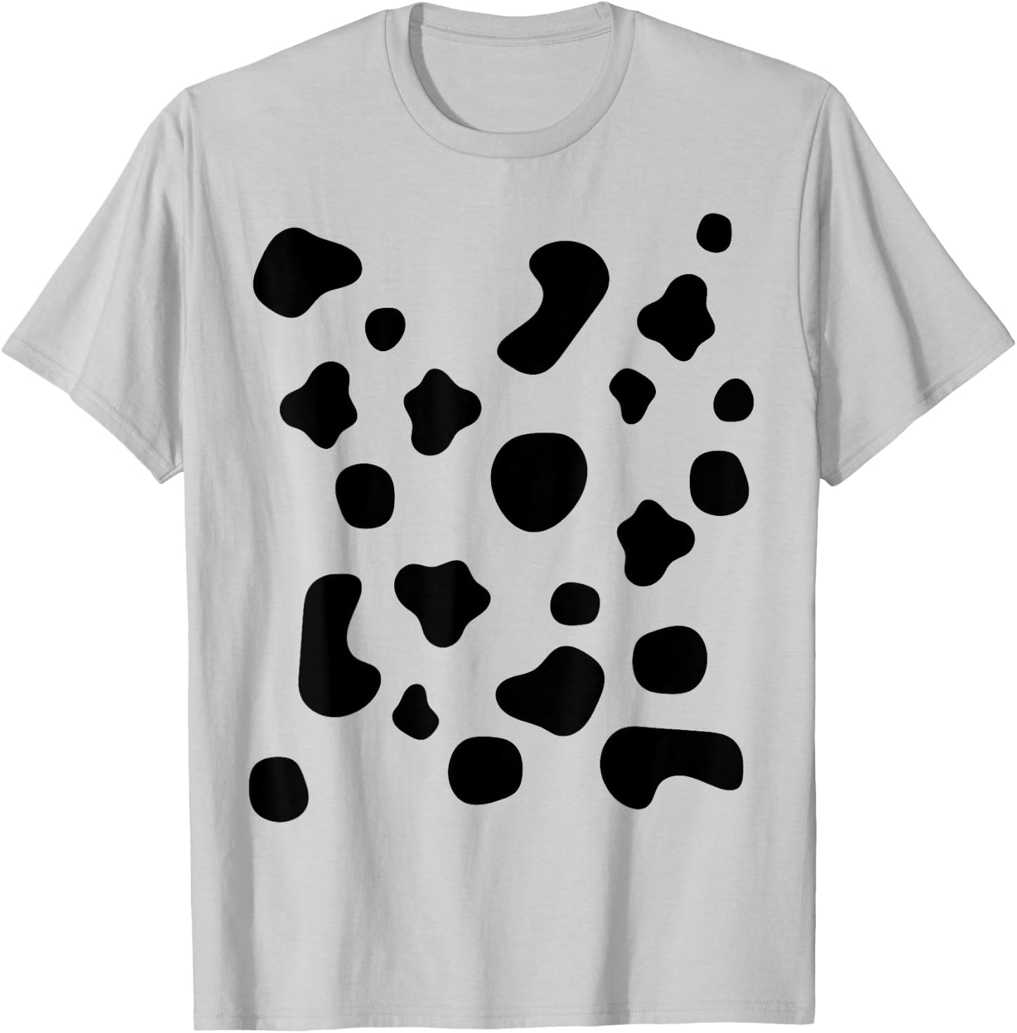 Dalmatian Dog Cool Halloween Group Couple Costume Men Women T-Shirt - T-Shirt | Ash