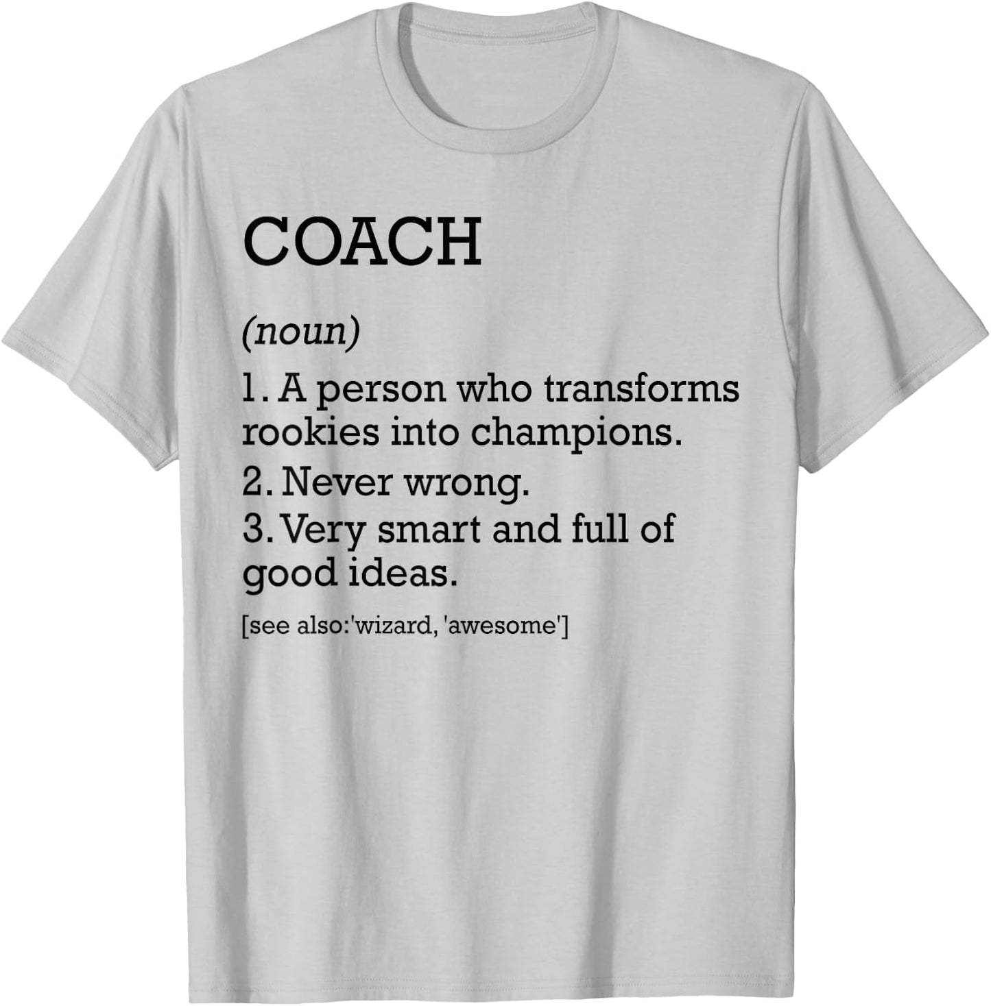Coach Job Definition personnalisée Funny Coach T-Shirt - T-Shirt | Ash