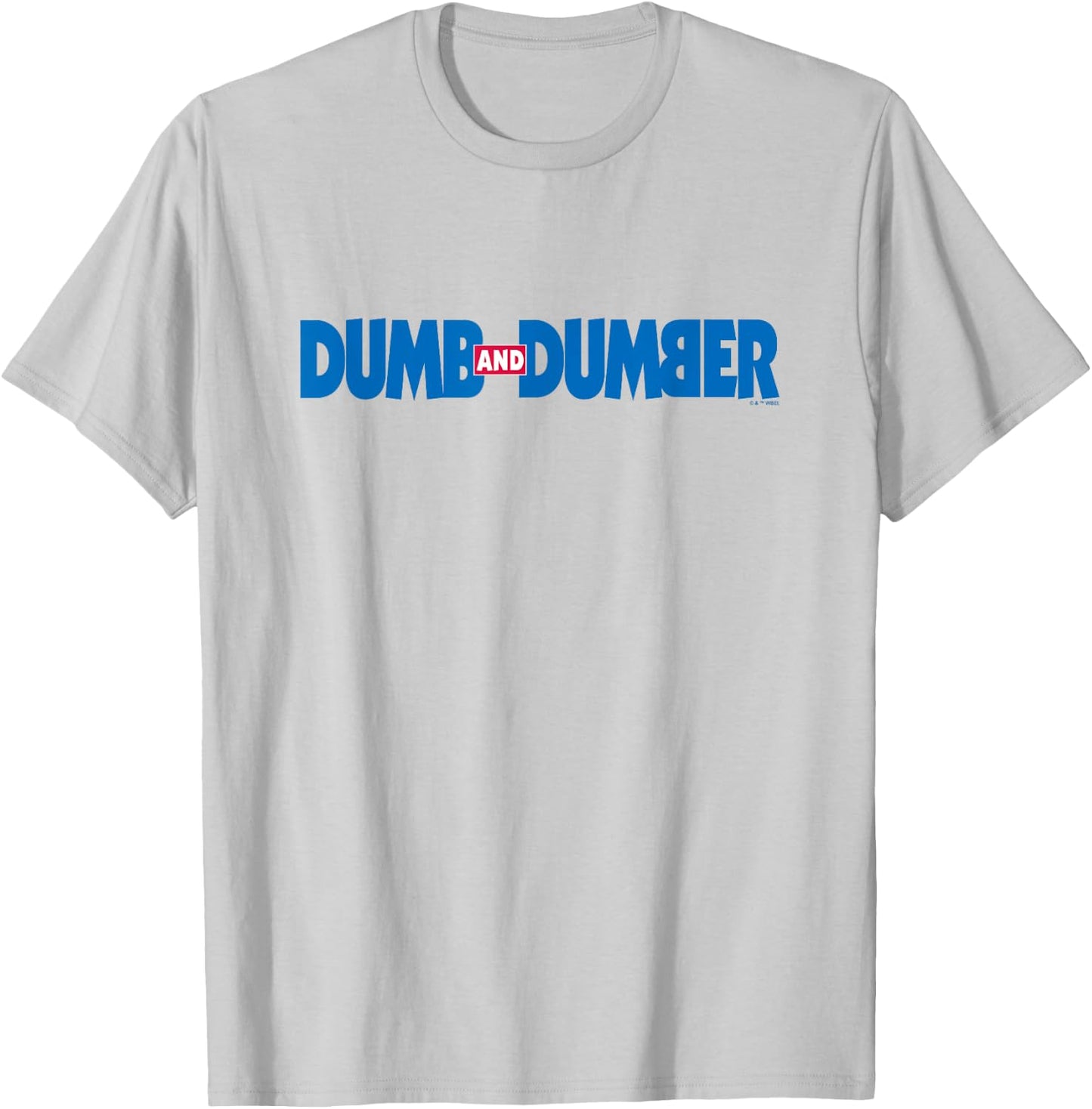 Dumb and Dumber Classic Movie Logo T-Shirt - T-Shirt | Ash