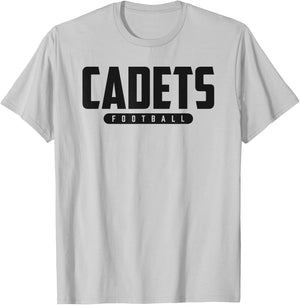 Cascade Cadets Football T-Shirt - T-Shirt | Ash