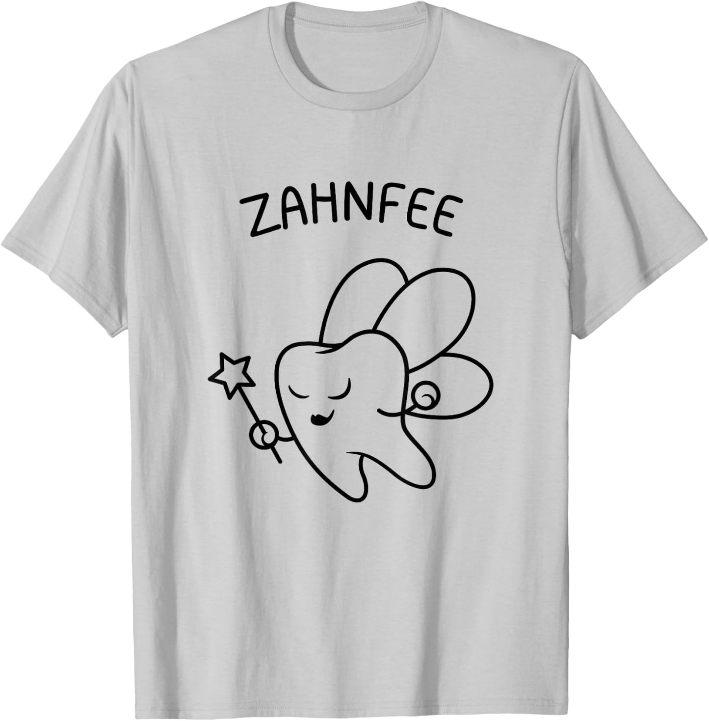 Tooth Fairy Fancy Dress Outfit Carnival Costume , White T-Shirt - T-Shirt | Ash