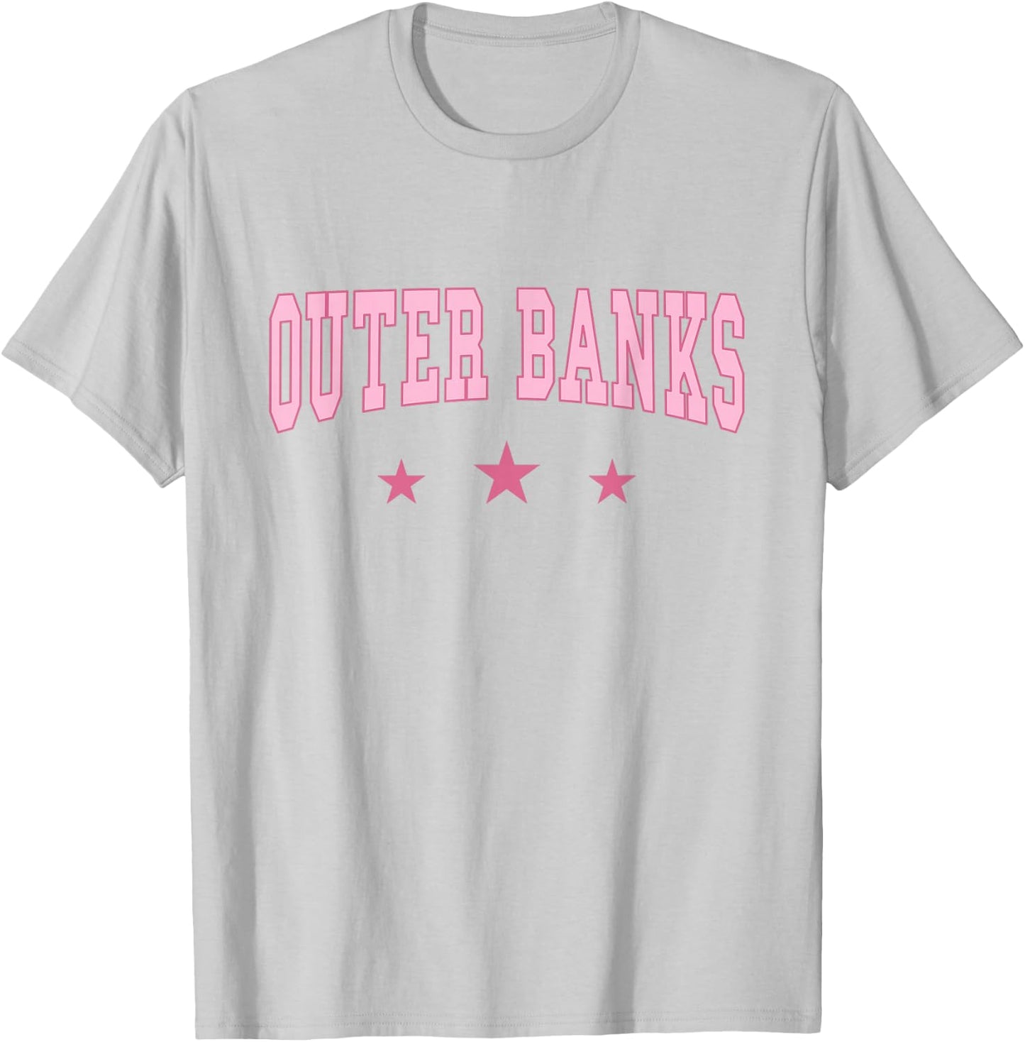 Outer Banks - North Carolina - Preppy Varsity - Classic , white, S T-Shirt - T-Shirt | Ash