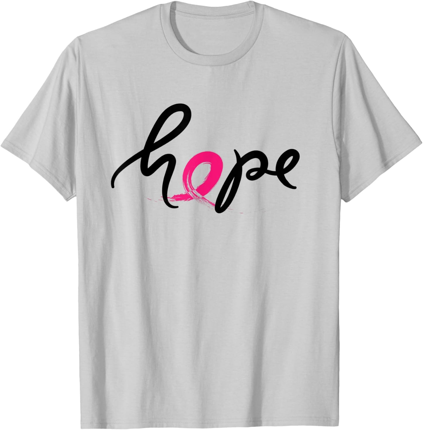 In october we wear pink making strides against breast cancer T-Shirt - T-Shirt | Ash