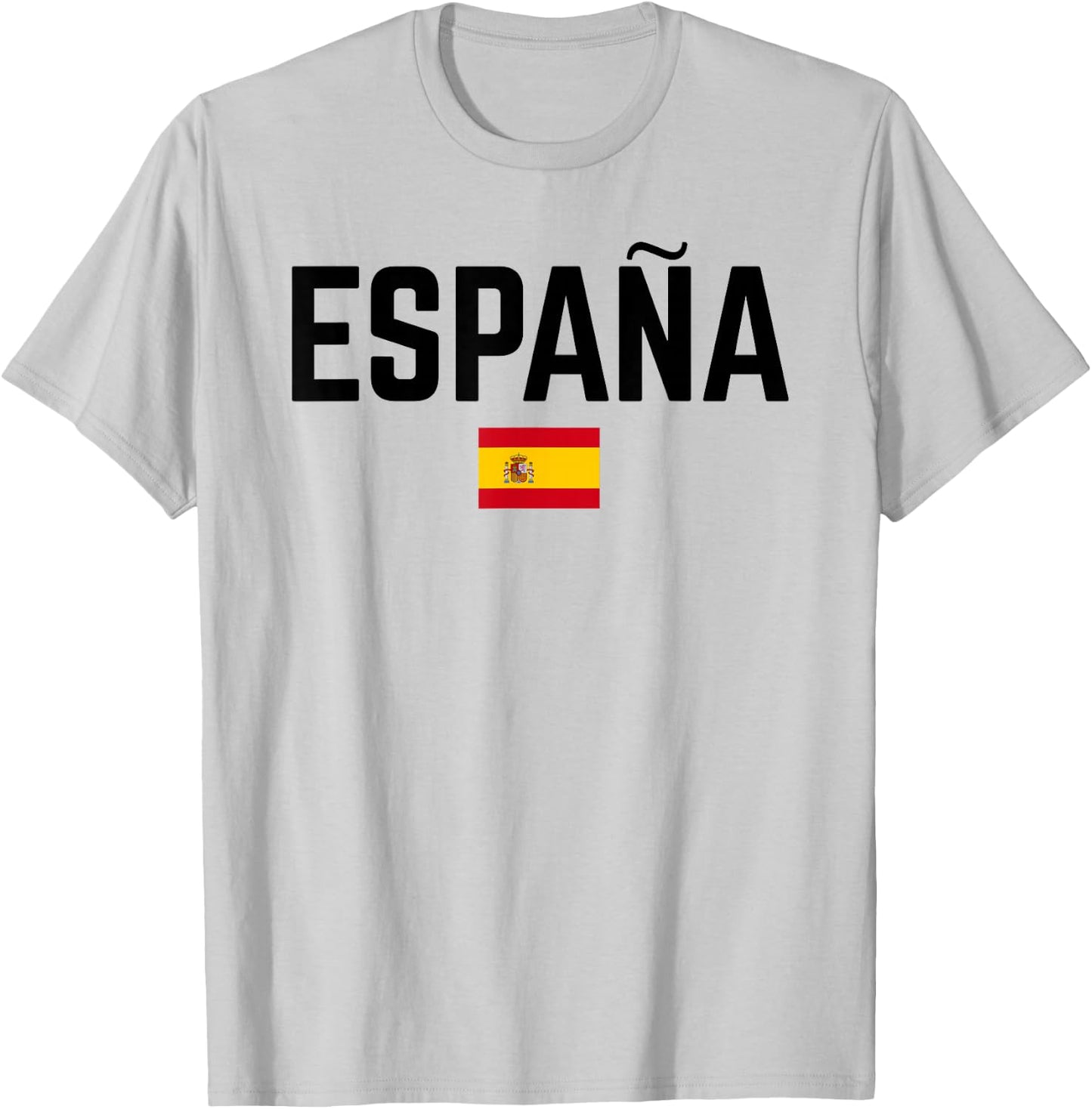 ESPAÑA SPAÑA Flag | Men Women Kids SPAIN , white, S T-Shirt - T-Shirt | Ash