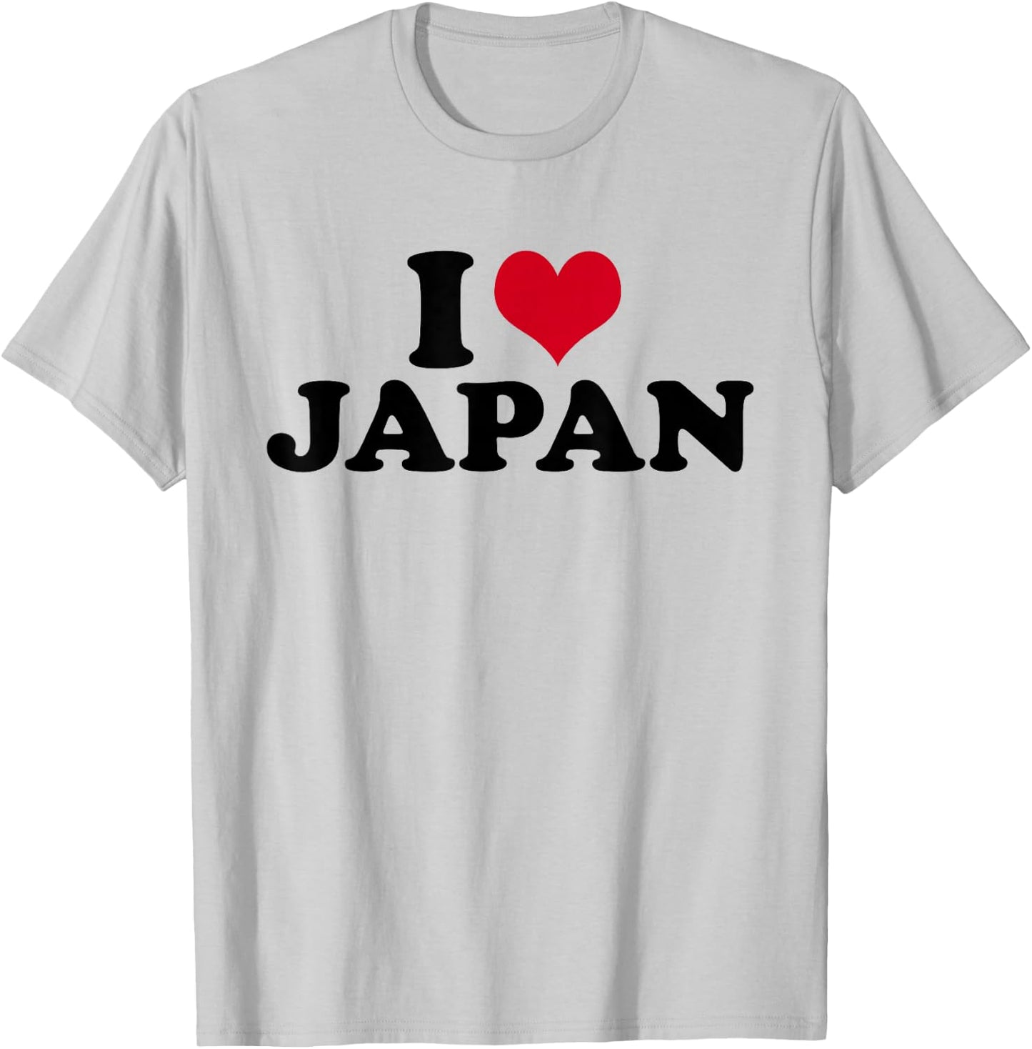 I Love Japan T-Shirt - T-Shirt | Ash