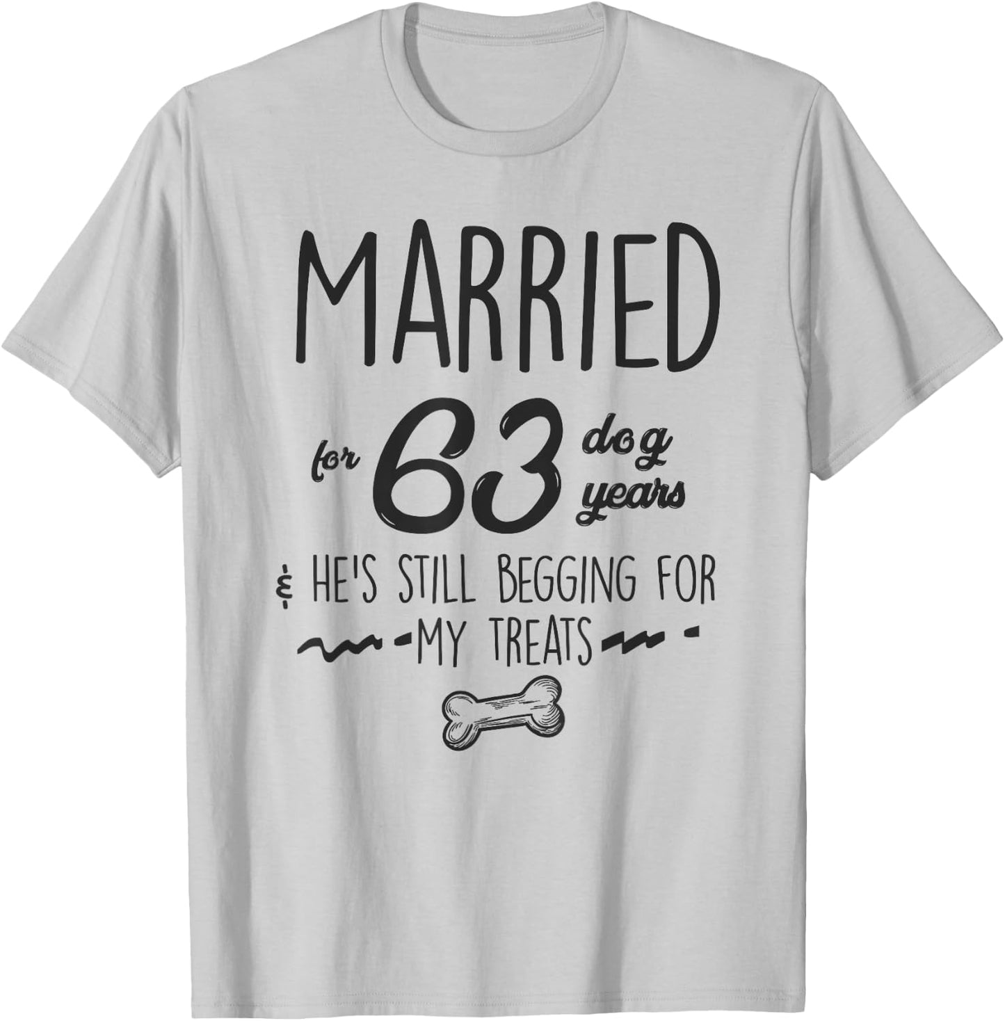 9 Year Anniversary Gift, 9th Wedding Anniversary T-Shirt - T-Shirt | Ash