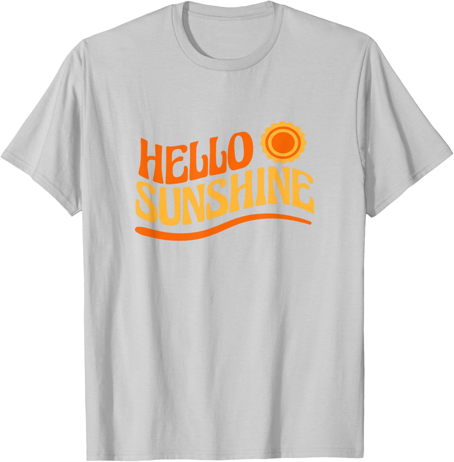 Hello Sunshine , white, S T-Shirt - T-Shirt | Ash