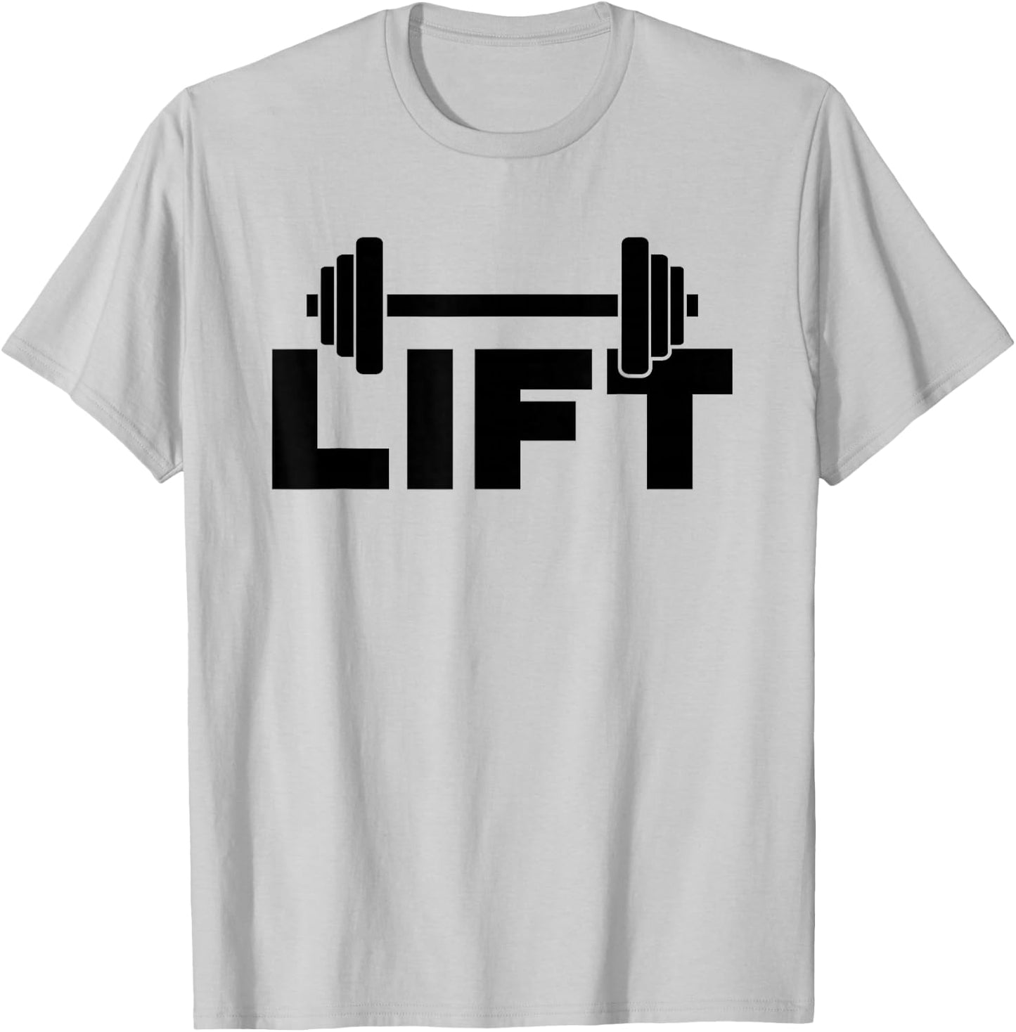 Lift Workout Lifting Weightlifting Gym T-Shirt - T-Shirt | Ash