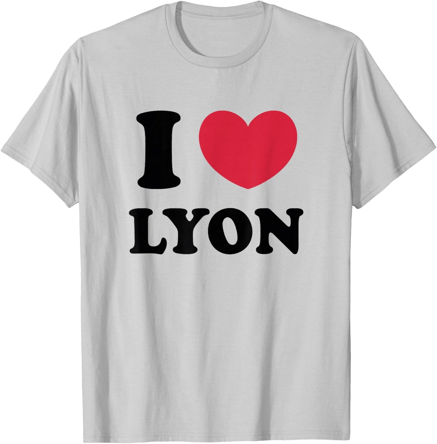 I Love Lyon , white, S T-Shirt - T-Shirt | Ash