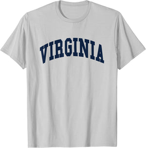Virginia - Throwback Design - Classic T-Shirt - T-Shirt | Ash