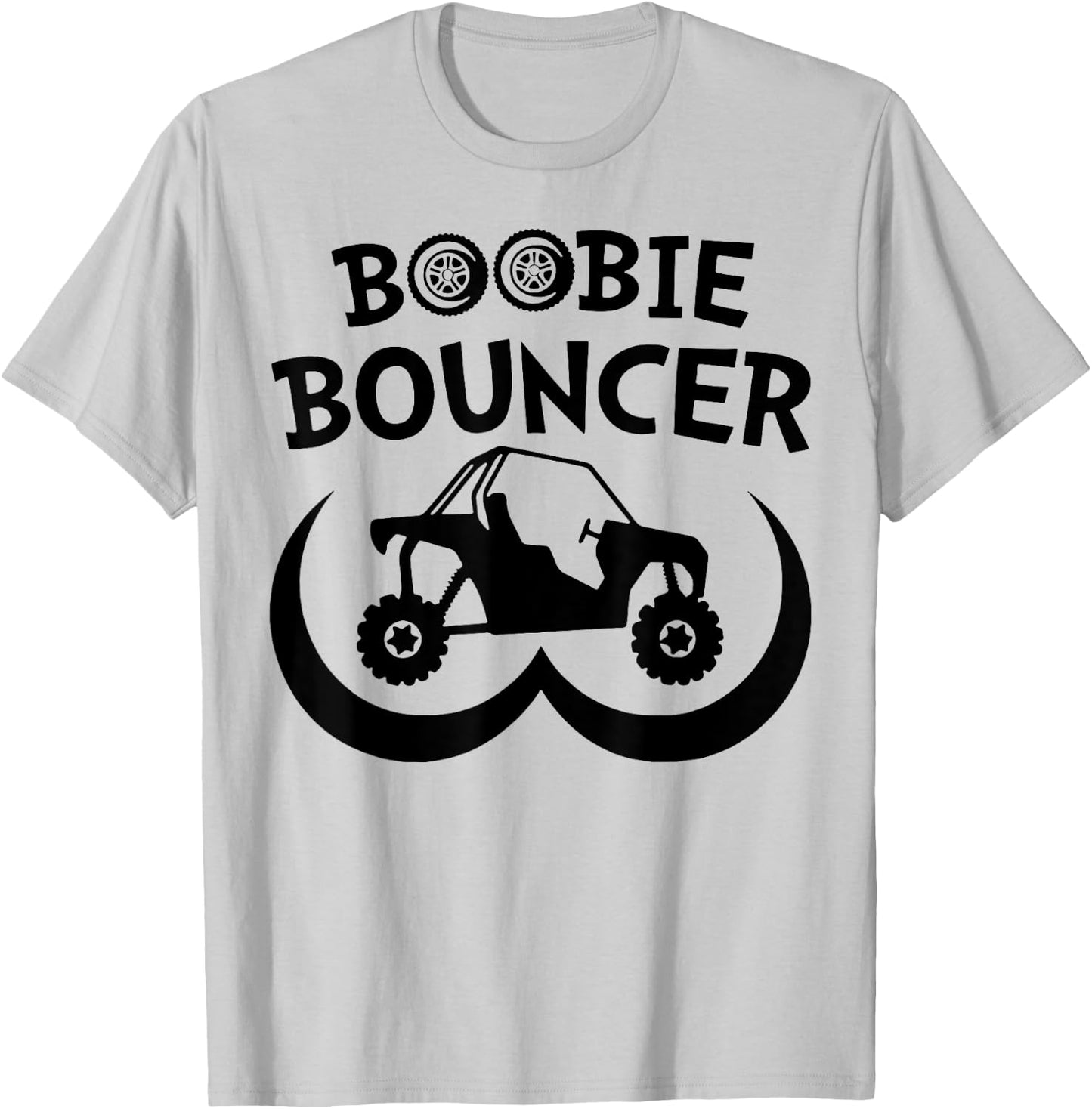 SXS UTV Boobie Bouncer T-Shirt - T-Shirt | Ash
