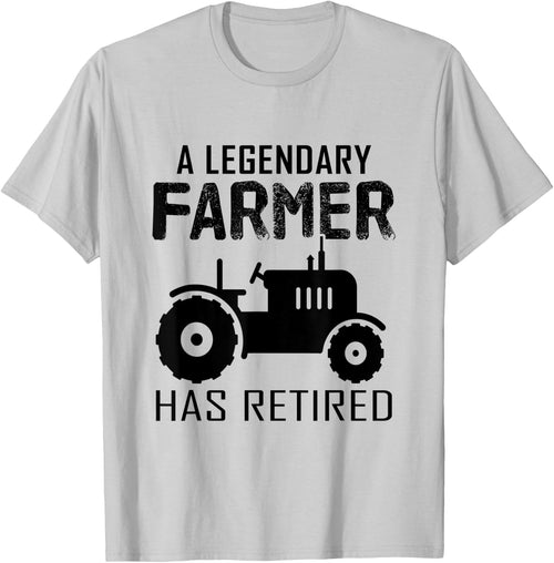 A legendary Farmer Has Retired Funny Retirement Farming Gift