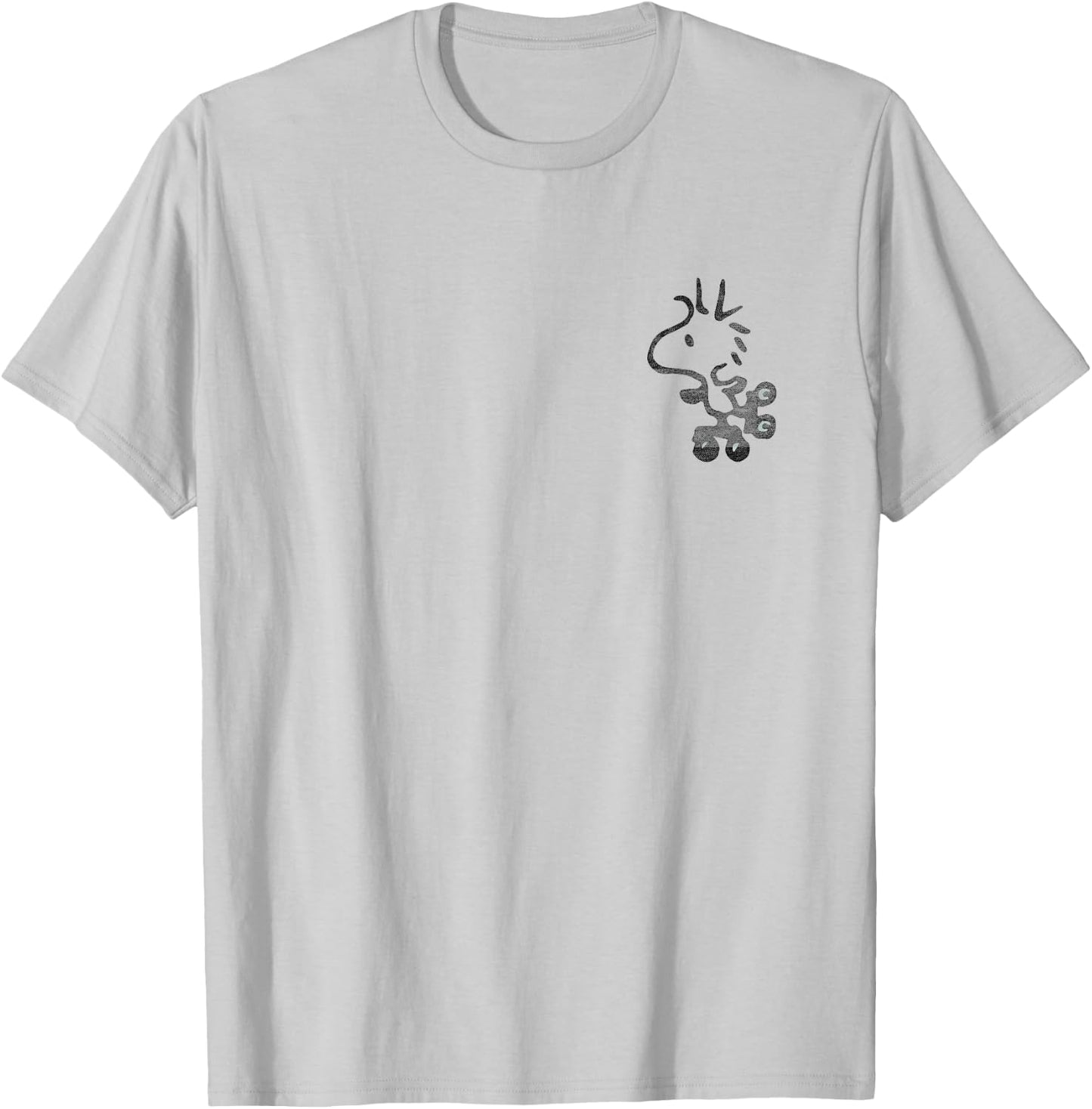 Peanuts Woodstock Let The Good Times Roll T-Shirt - T-Shirt | Ash