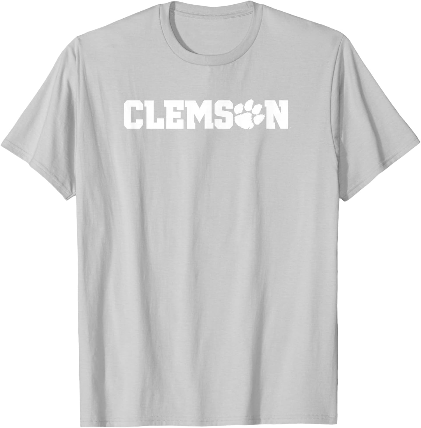 Clemson Tigers Classic Paw Orange Officially Licensed T-Shirt - T-Shirt | Ash