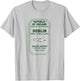 Dublin Ireland Passport Stamp Vacation Travel Souvenir T-Shirt - T-Shirt | Ash