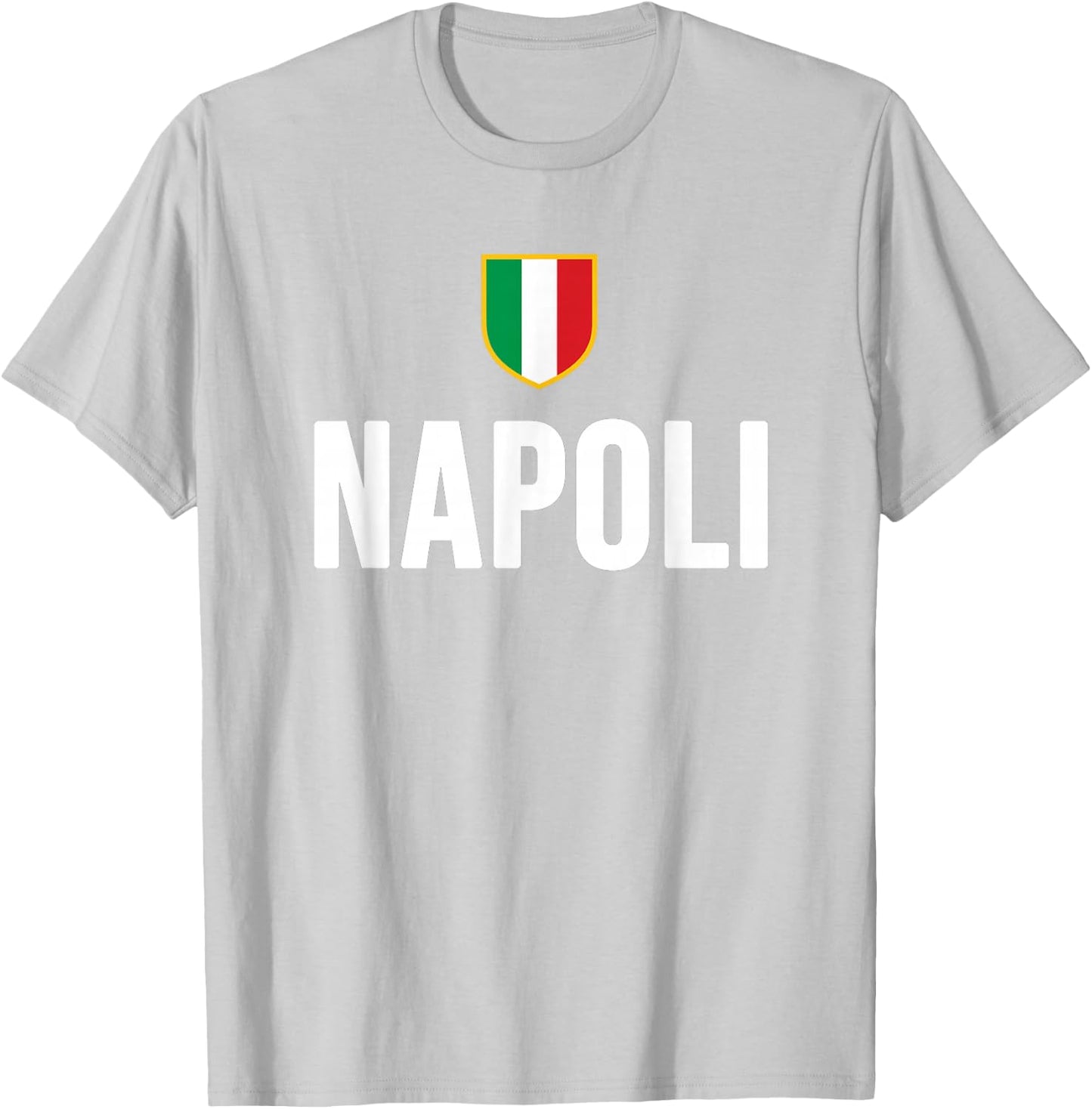 Napoli Neapel Italienische Flagge Italien Kampanien Souvenir T-Shirt - T-Shirt | Ash
