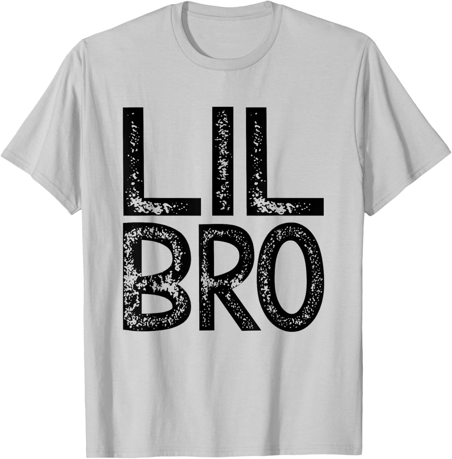 Lil Bro Brother Kleiner Bruder Geschenk Geburtstag Vintage T-Shirt - T-Shirt | Ash