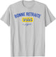 Gift Colleague Happy Retirement 2025 Dedication Signature , white, S T-Shirt - T-Shirt | Ash