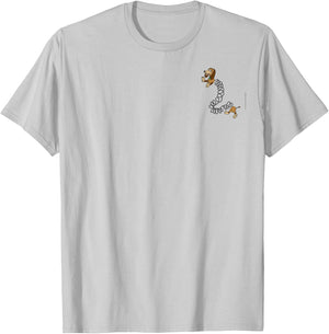 Disney Pixar Toy Story Cute Slinky Dog Small Faux Pocket T-Shirt - T-Shirt | Ash