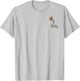 Disney Pixar Toy Story Cute Slinky Dog Small Faux Pocket T-Shirt - T-Shirt | Ash