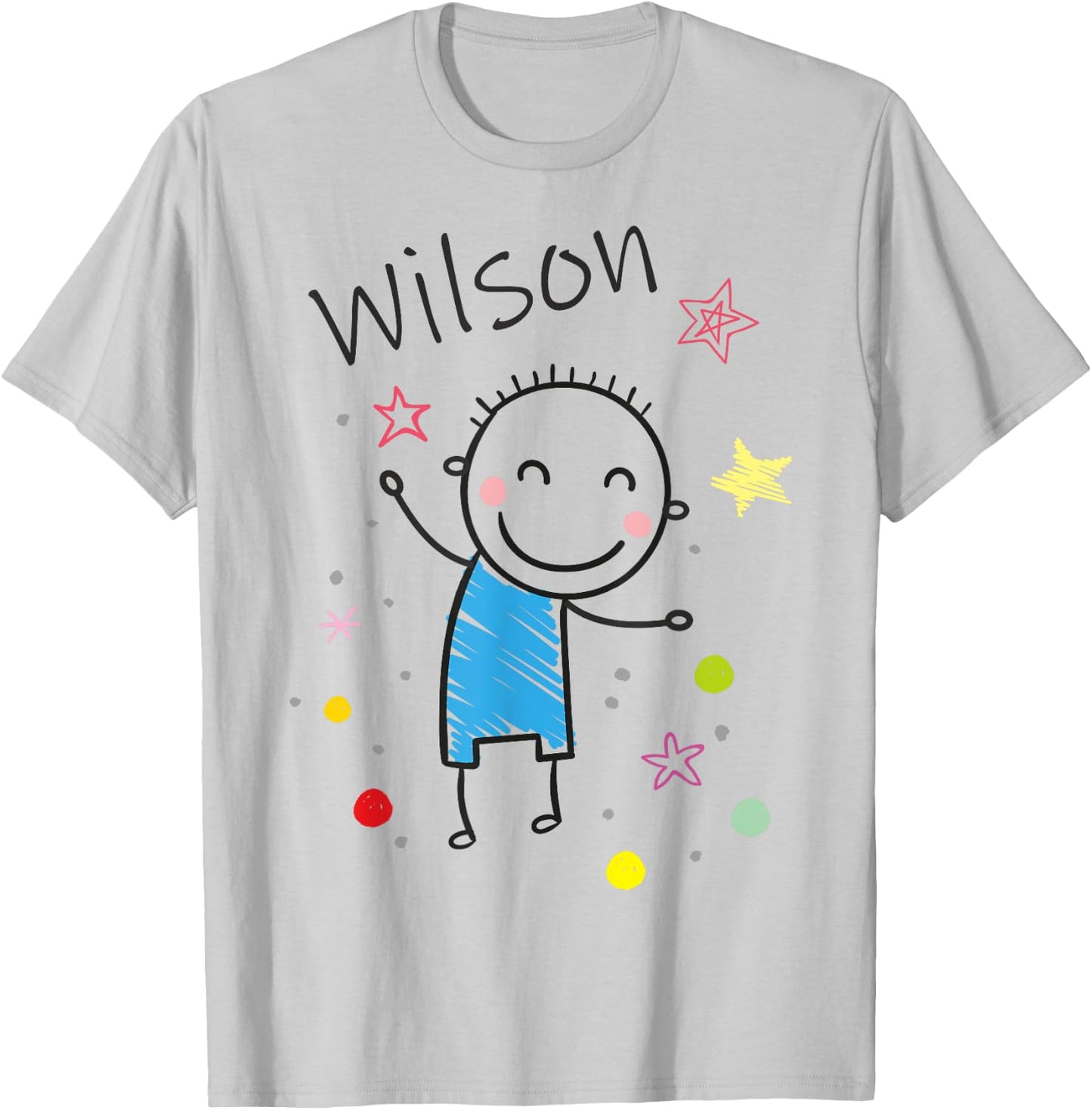 Wilson T-Shirt - T-Shirt | Ash