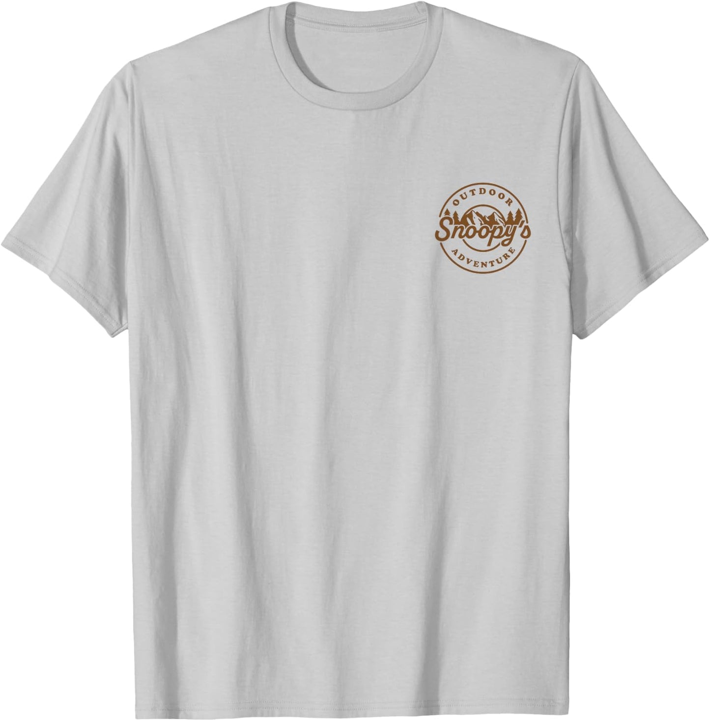 Peanuts - Snoopy - Beagle Scouts Outdoors T-Shirt - T-Shirt | Ash