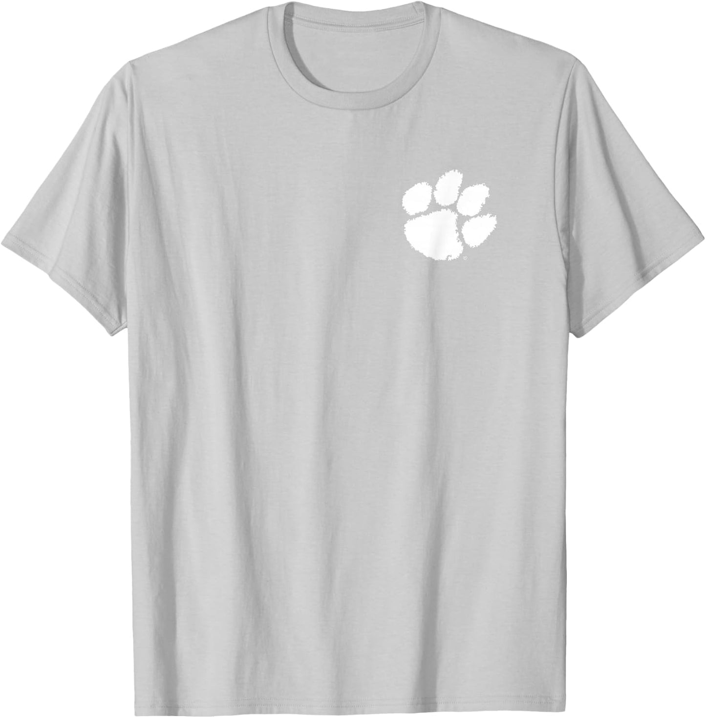 Clemson Tigers Front/Back Death Valley Orange Licensed T-Shirt - T-Shirt | Ash