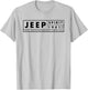 Jeep Spirit 1941 Estd for Adventurous Souls, Dark Logo , white, S T-Shirt - T-Shirt | Ash