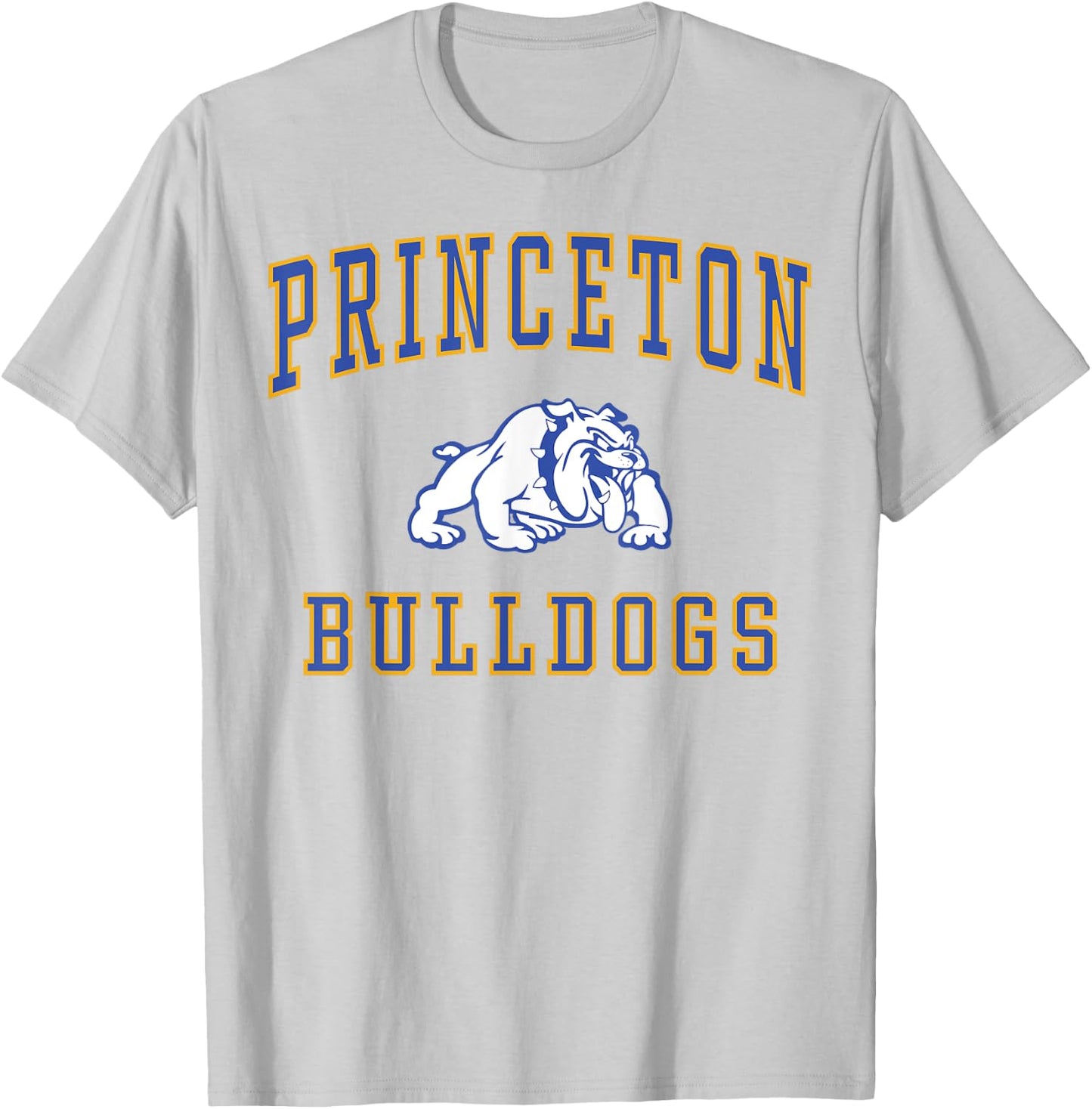 Princeton High School Bulldogs T-Shirt - T-Shirt | Ash