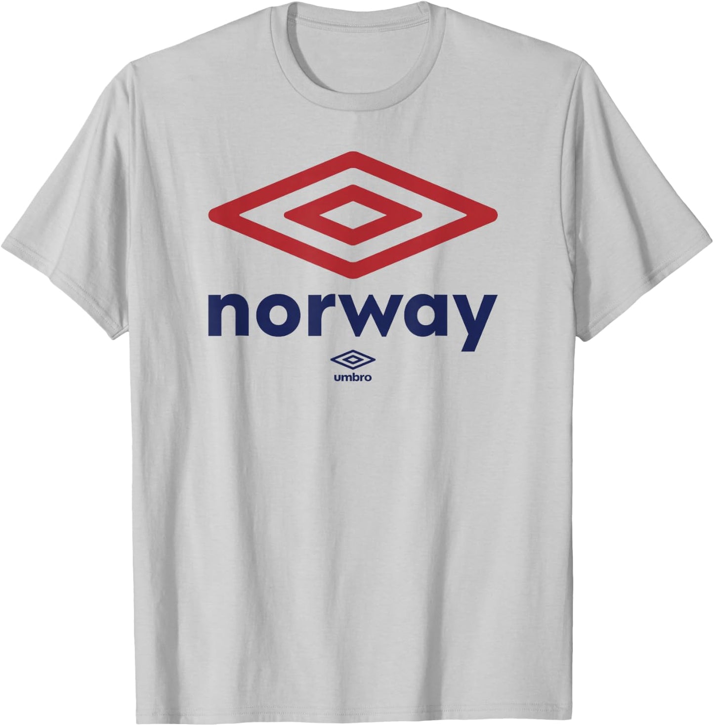 Umbro International Soccer Diamond Norway Logo T-Shirt - T-Shirt | Ash