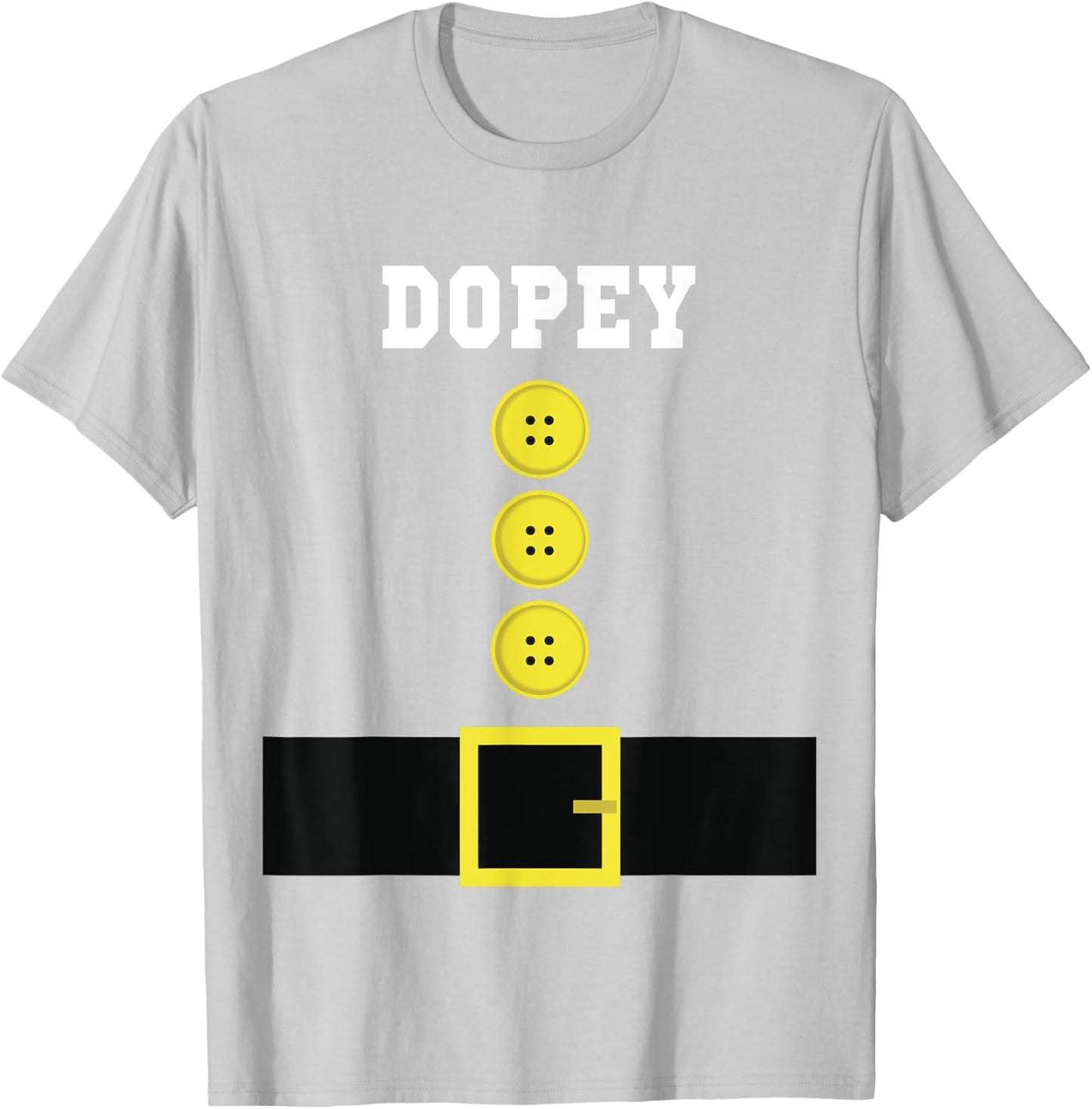 Funny DOPEY Halloween Costume Gift Novelty Shirt T-Shirt - T-Shirt | Ash