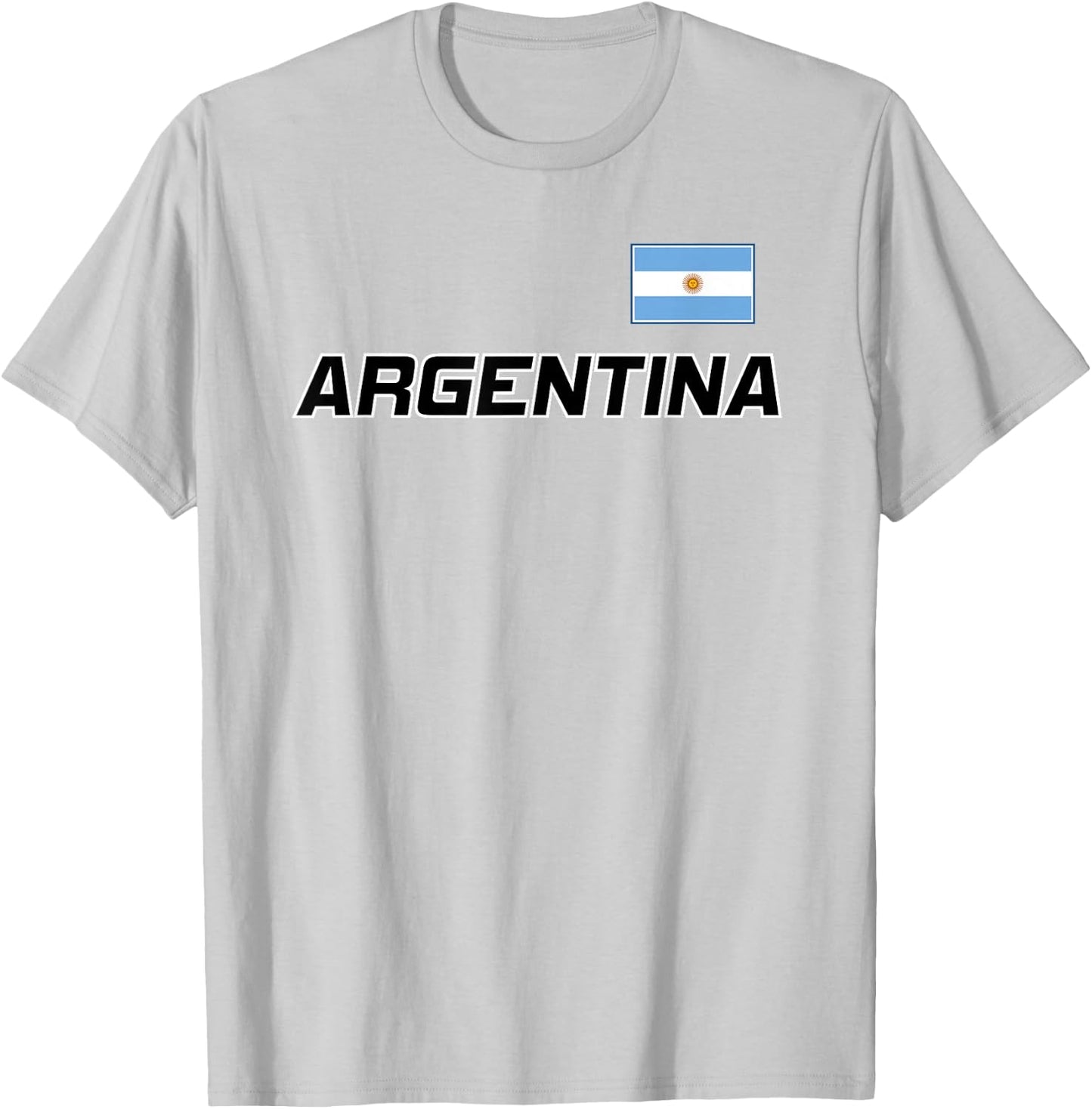 Retro Argentina Shirt Souvenir Argentinian Vintage Throwback T-Shirt - T-Shirt | Ash