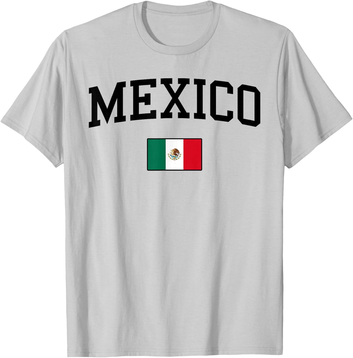 Mexikanische Flagge, Herren, Damen, Kinder, Mexiko T-Shirt - T-Shirt | Ash